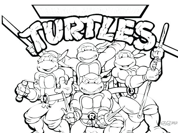 600x449 Startling Free Printable Coloring Pages Ninja Turtles Teenage - Ninja Turtle Head Drawing