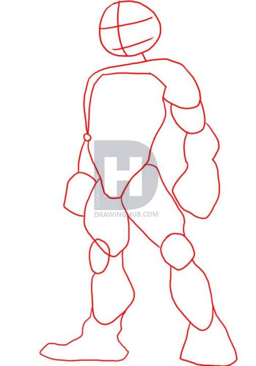 504x720 How To Draw Raphael From Teenage Mutant Ninja Turtles, Step - Ninja Turtle Raphael Drawing