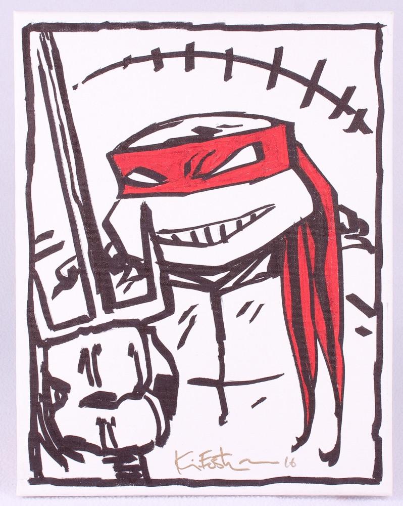 798x1000 kevin eastman teenage mutant ninja turtles raphael signed - Ninja Turtle Raphael Drawing