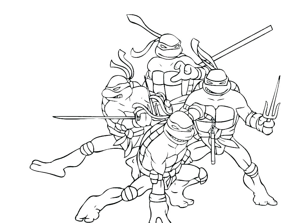1024x745 Tmnt Raphael Coloring Pages Coloring Pages Nickelodeon Games - Ninja Turtles Drawing Games