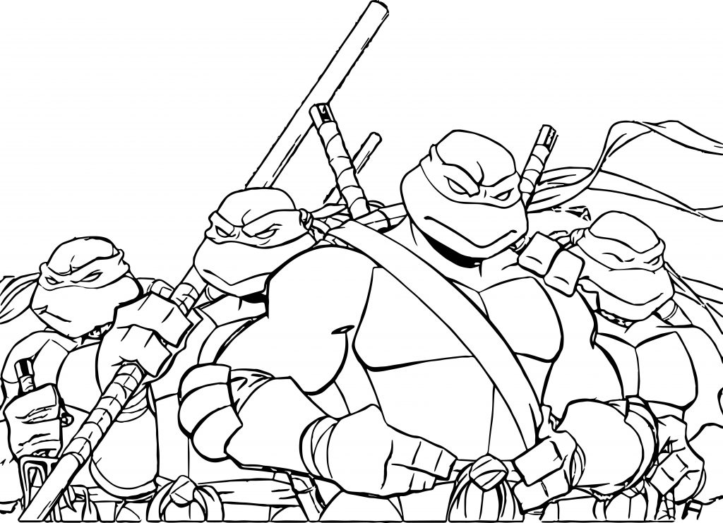 1024x741 Coloring Pages Teenage Mutant Ninja Turtles Coloring Pages Games - Ninja Turtles Drawing Games