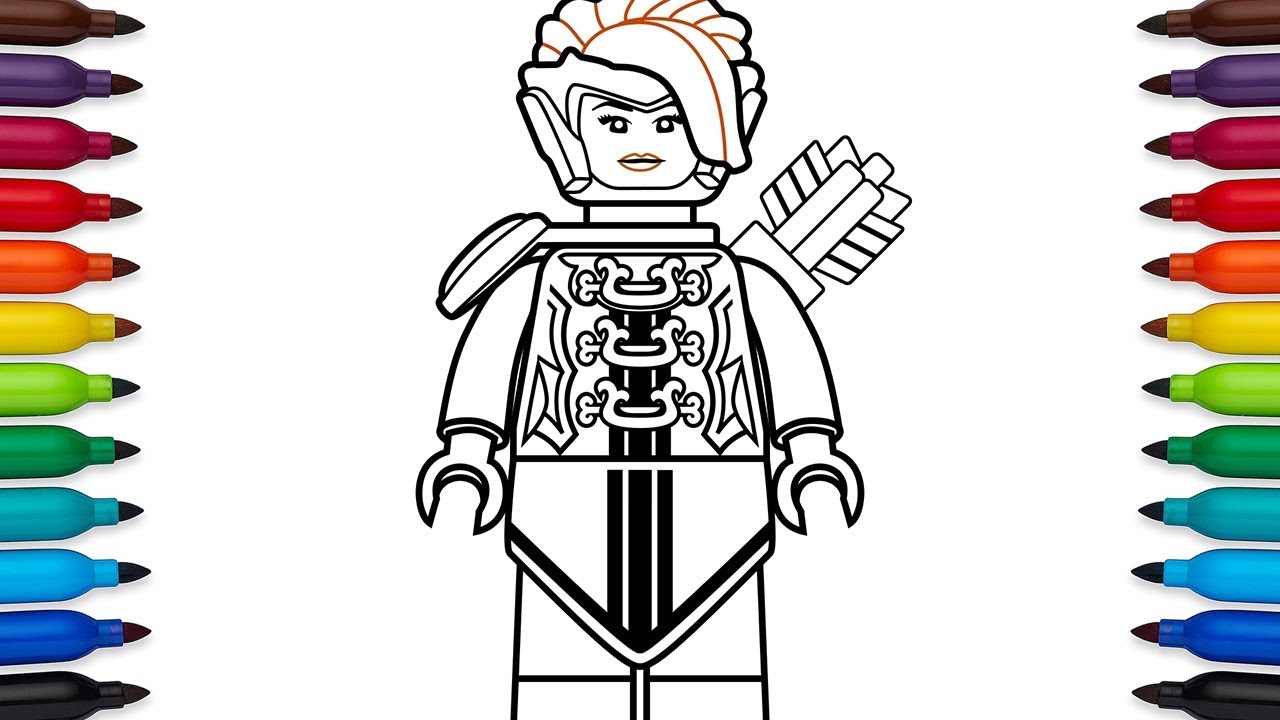 1280x720 How To Draw Lego Lady Iron Dragon - Ninjago Dragon Drawing