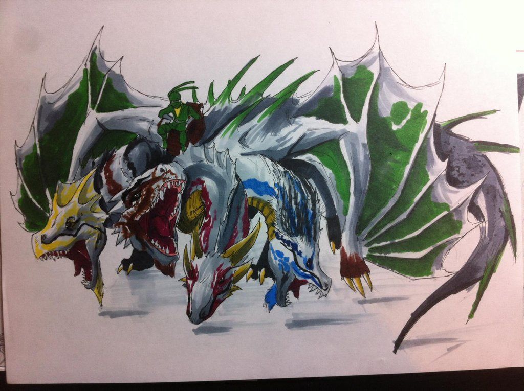 1024x765 ultra dragon i miss him so much ninjago - Ninjago Dragon Drawing