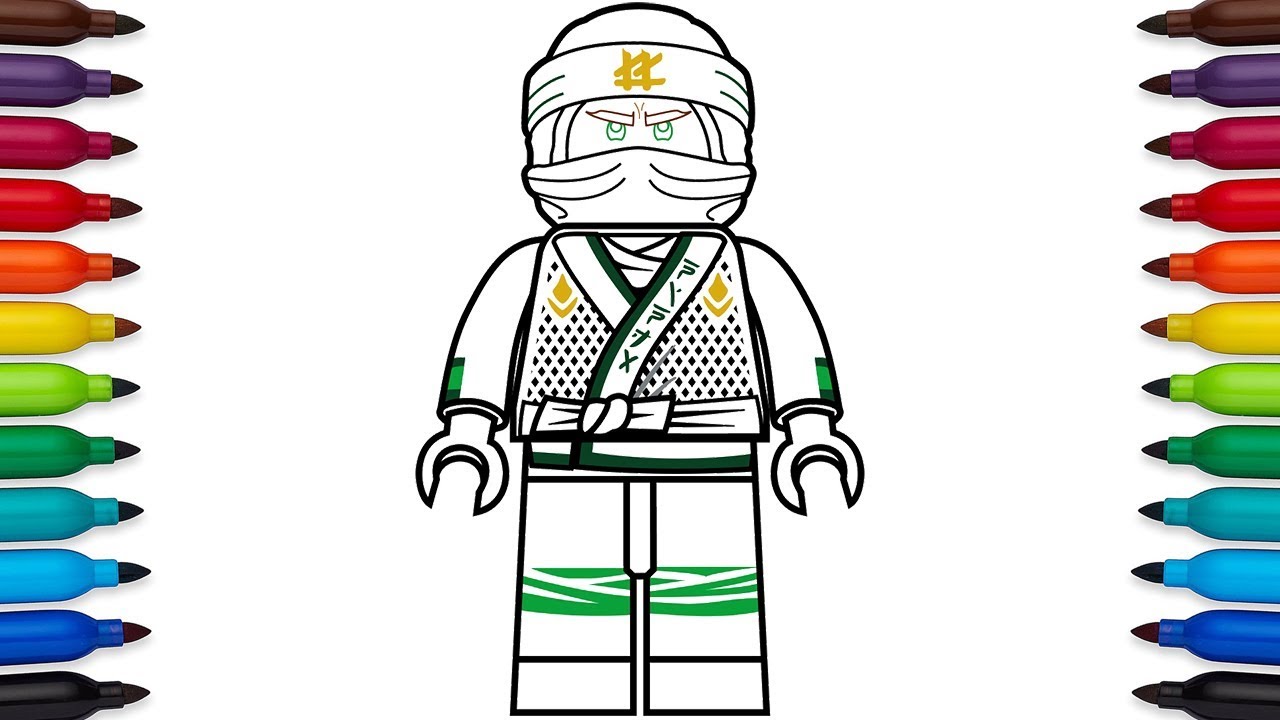 1280x720 How To Draw Lego Ninjago Lloyd Garmadon From The Lego Ninjago - Ninjago Drawing