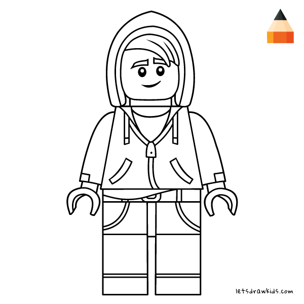 600x600 How To Draw Lego Lloyd From Ninjago - Ninjago Drawing