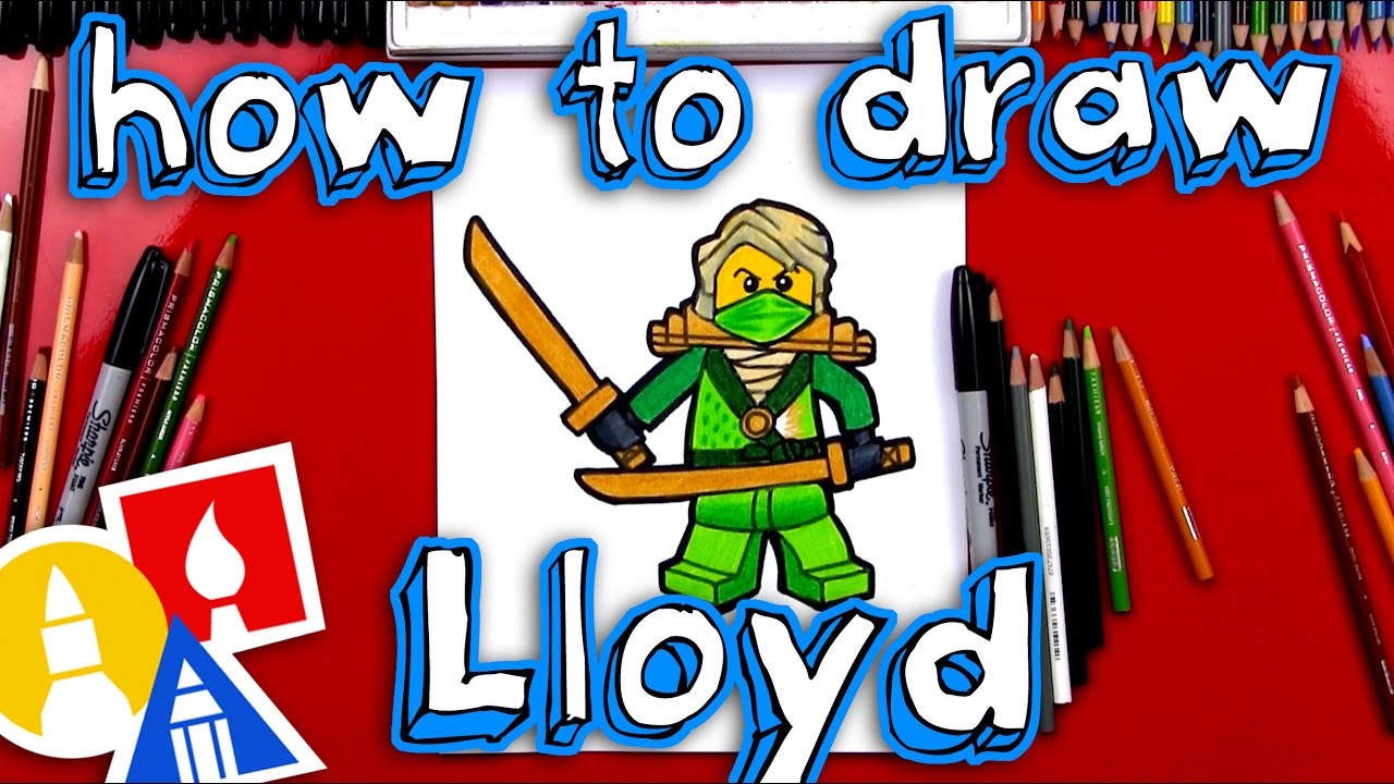 1280x720 how to draw lloyd from ninjago - Ninjago Drawing Games
