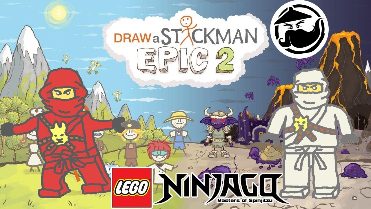 1280x720 lego ninjago movie draw a stickman epic - Ninjago Drawing Games