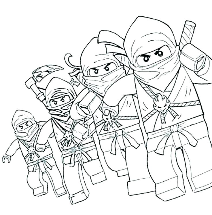 736x748 Ninjago Coloring Book Luxury Coloring Pages To Print - Ninjago Drawing Games