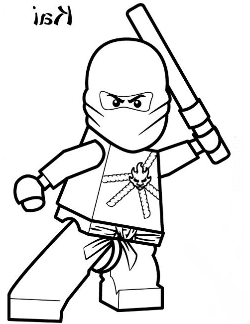 502x650 ninjago coloring games naxk lego ninjago coloring pages kai - Ninjago Drawing Games