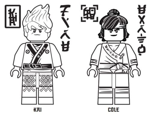 500x389 popular lego ninjago movie coloring pages printable for funny - Ninjago Drawing Games
