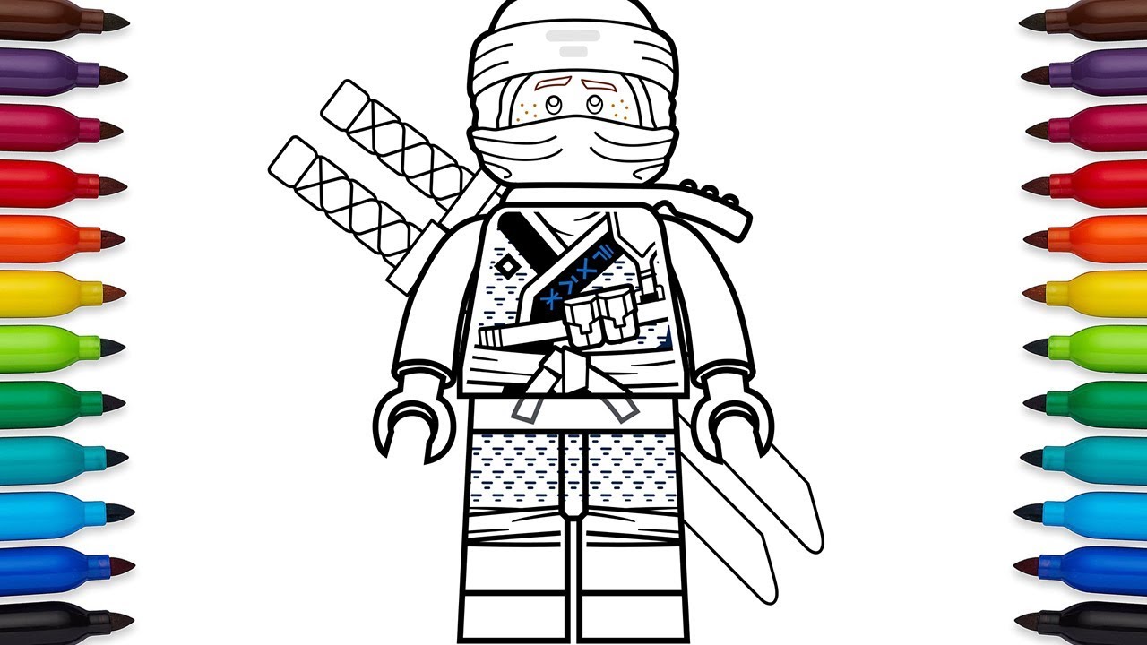 1280x720 how to draw lego jay from ninjago sons of garmadon - Ninjago Jay Drawing