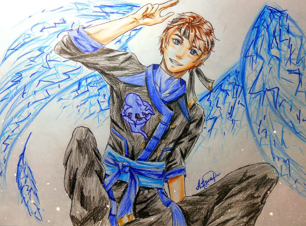 1024x758 Ninjago Drawings - Ninjago Jay Drawing
