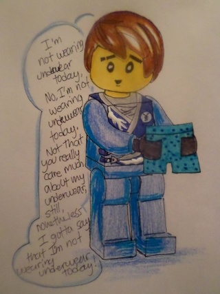 320x427 lol really song avenue q - Ninjago Jay Drawing