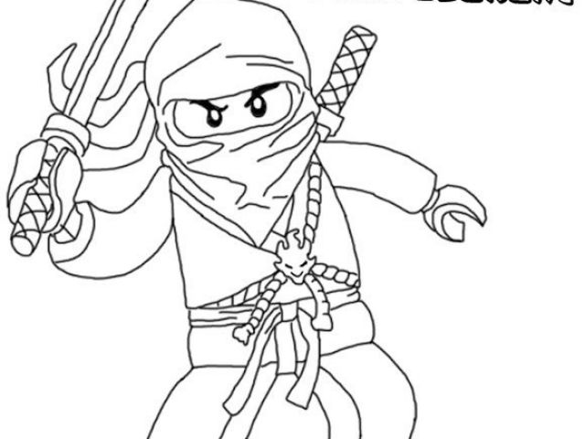 640x480 How To Draw Ninjago Kai - Ninjago Kai Drawing