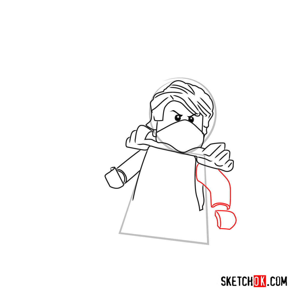 1200x1200 how to draw lloyd garmadon from ninjago - Ninjago Lloyd Drawing