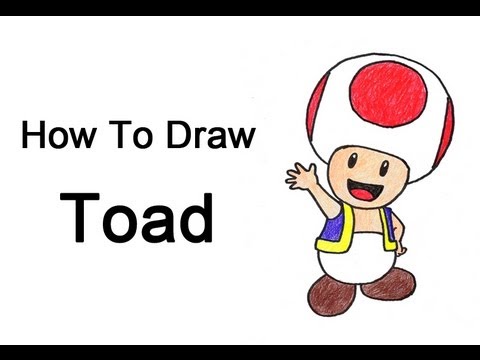 480x360 how to draw toad - Nintendo Character Drawings