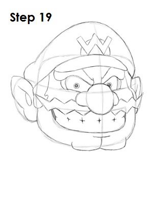 300x388 how to draw wario - Nintendo Character Drawings