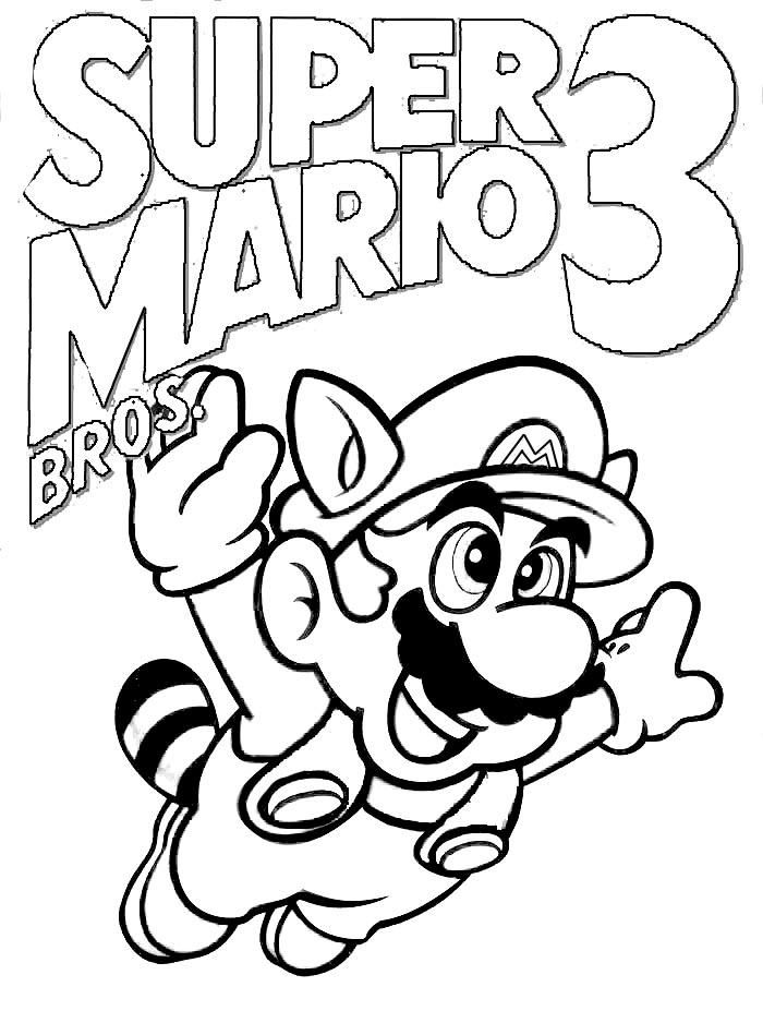 700x938 nintendo characters coloring pages - Nintendo Character Drawings