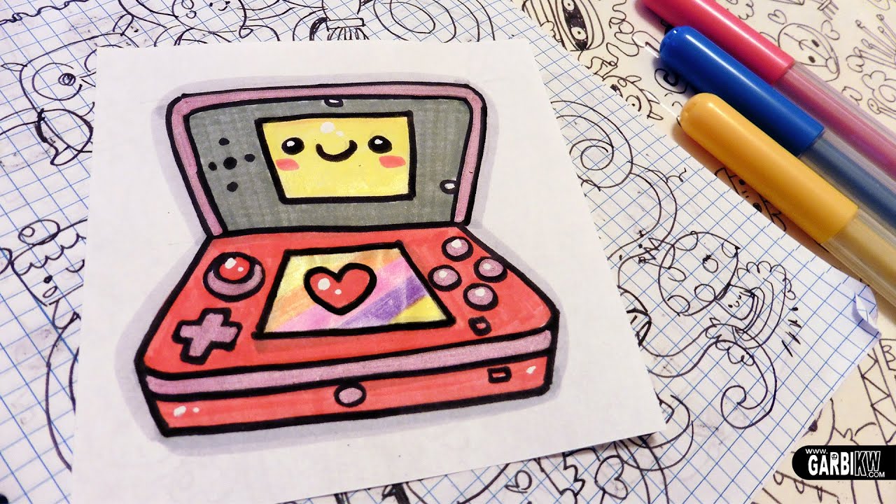 1280x720 How To Draw A Cute Nintendo - Nintendo Drawings
