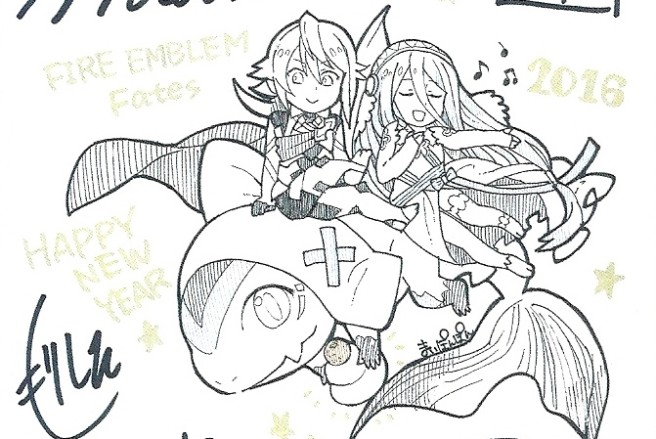 656x439 New Year's Dev Drawings - Nintendo Drawings