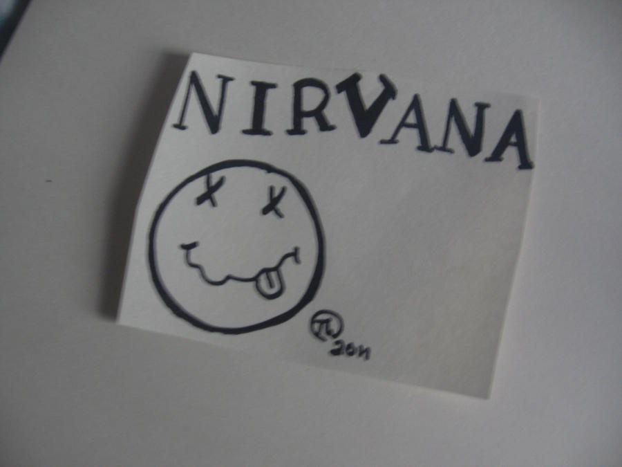900x675 My Nirvana Drawing - Nirvana Drawing