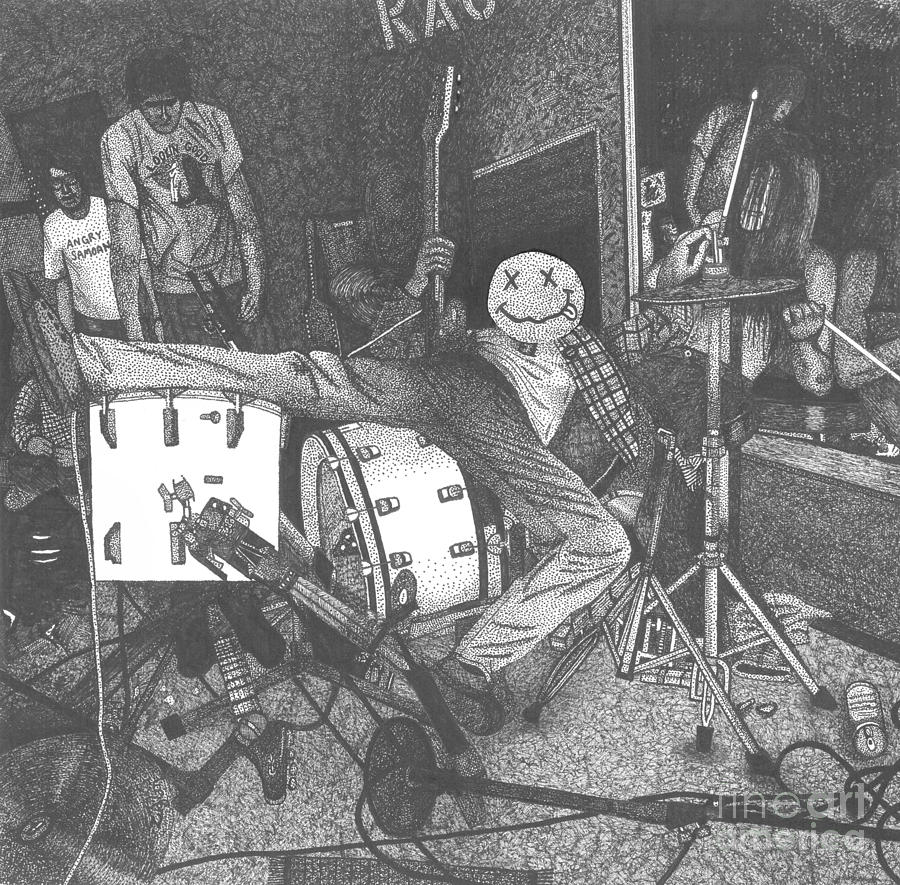 900x885 Nirvana Drawing - Nirvana Drawing