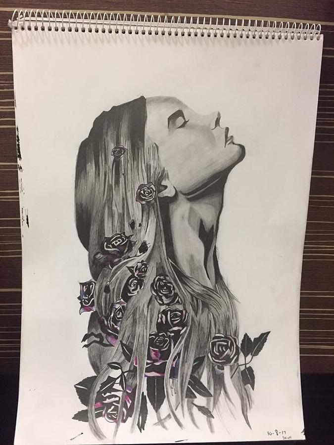 675x900 Nirvana Drawing - Nirvana Drawing
