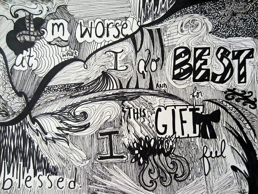 900x679 Nirvana Quote Drawing - Nirvana Drawing