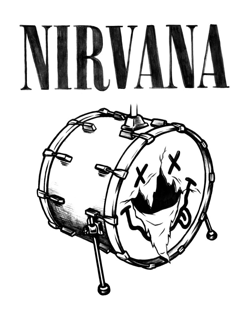 Nirvana Drawing at Explore collection of Nirvana