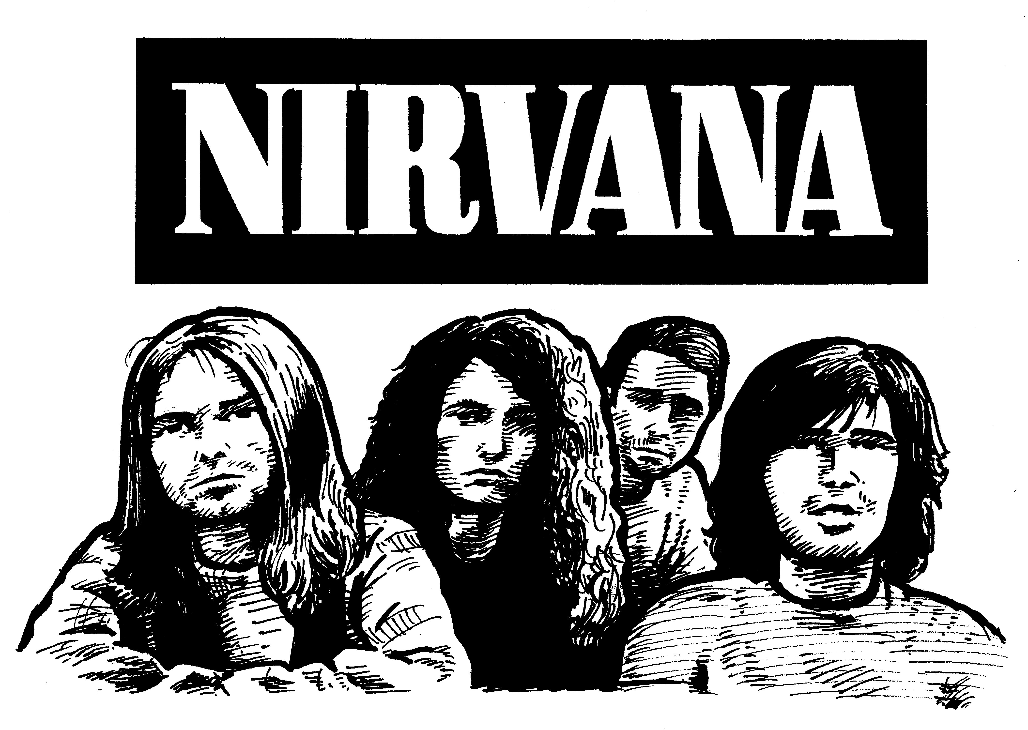 Nirvana Drawing at Explore collection of Nirvana