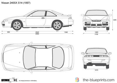 Nissan silvia s15 чертеж