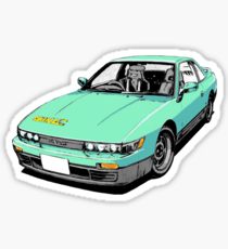 210x230 Drawing Stickers Redbubble - Nissan 240sx Drawing