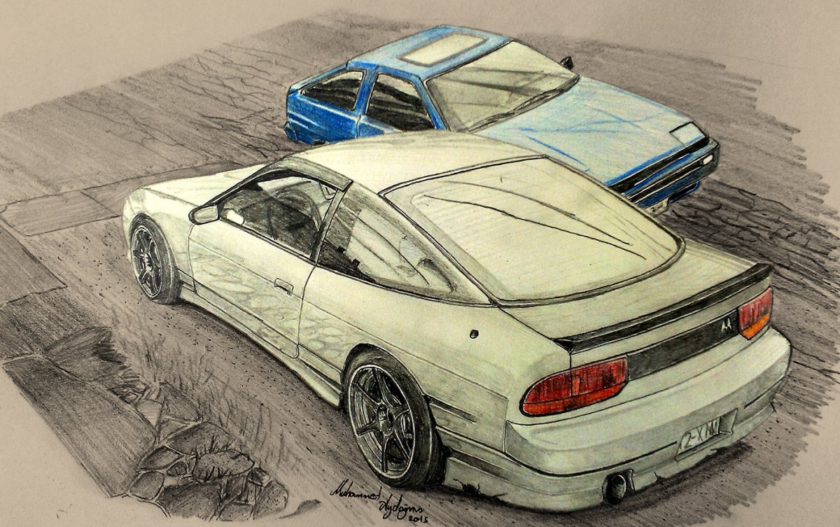 1200x753 nissan vs toyota - Nissan 240sx Drawing
