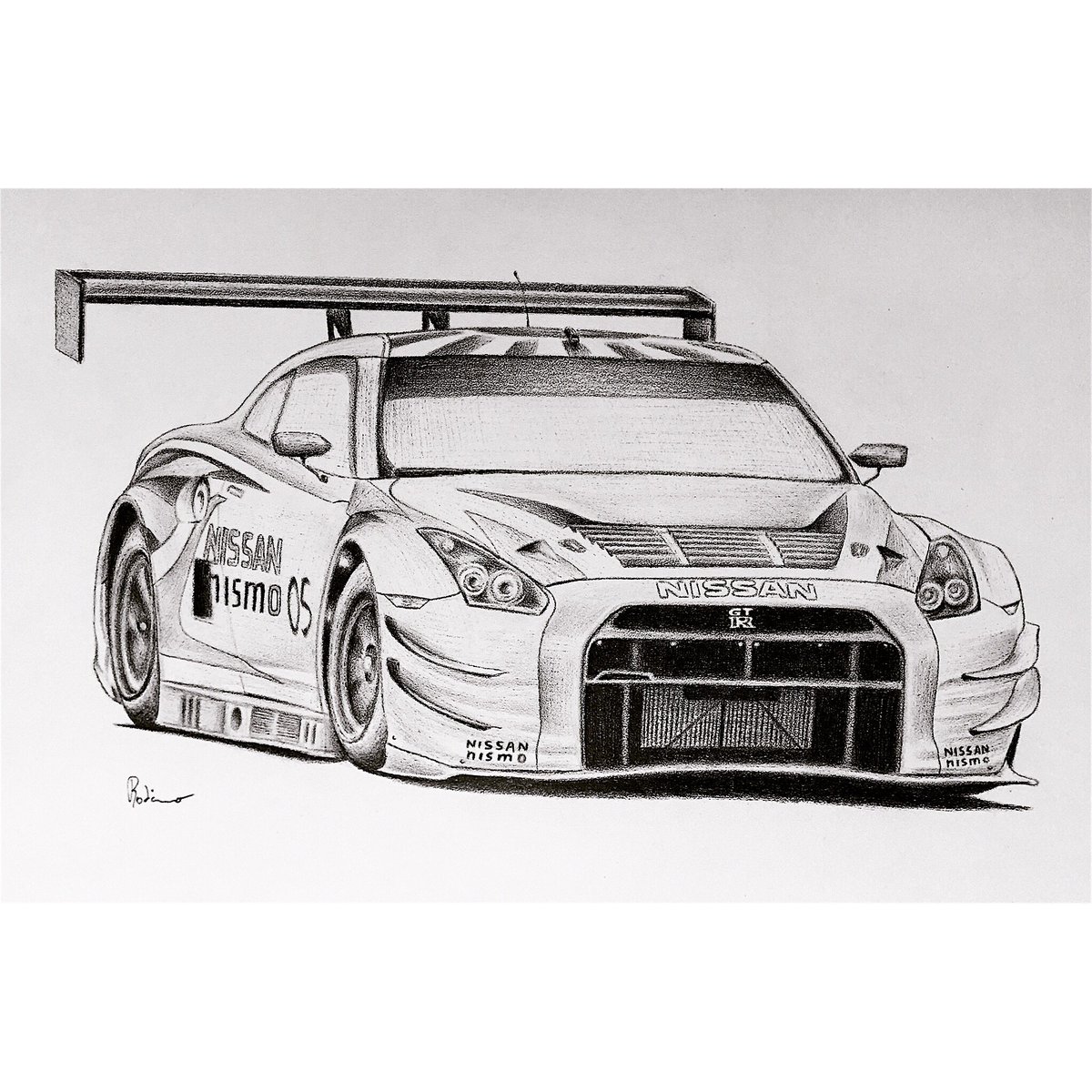 1200x1200 massimiliano robino on twitter nissan gtr nismo - Nissan Drawing