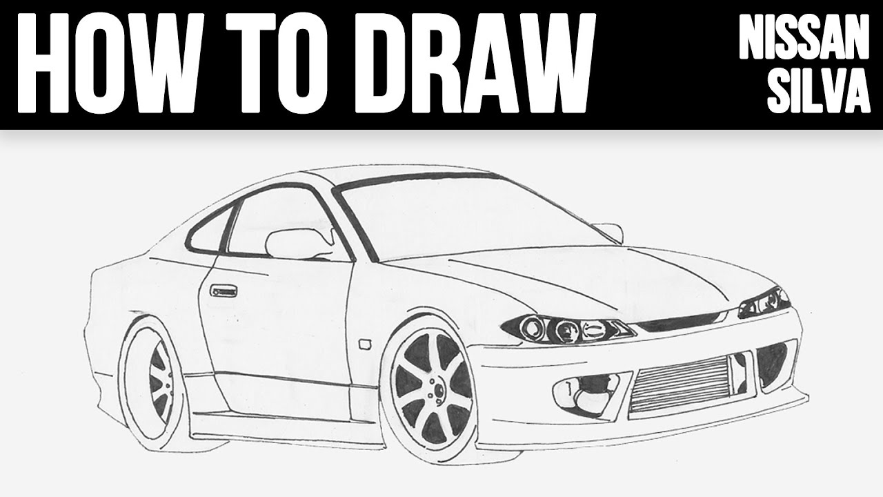 1280x720 How To Draw - Nissan Drawing