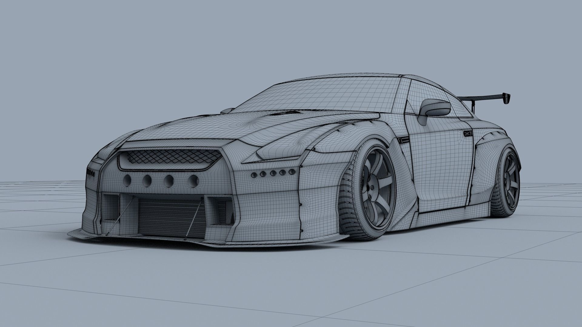 Nissan Gtr R35 Drawing at PaintingValley.com | Explore collection of ...