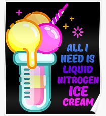 210x230 Nitrogen Drawing Posters Redbubble - Nitrogen Drawing