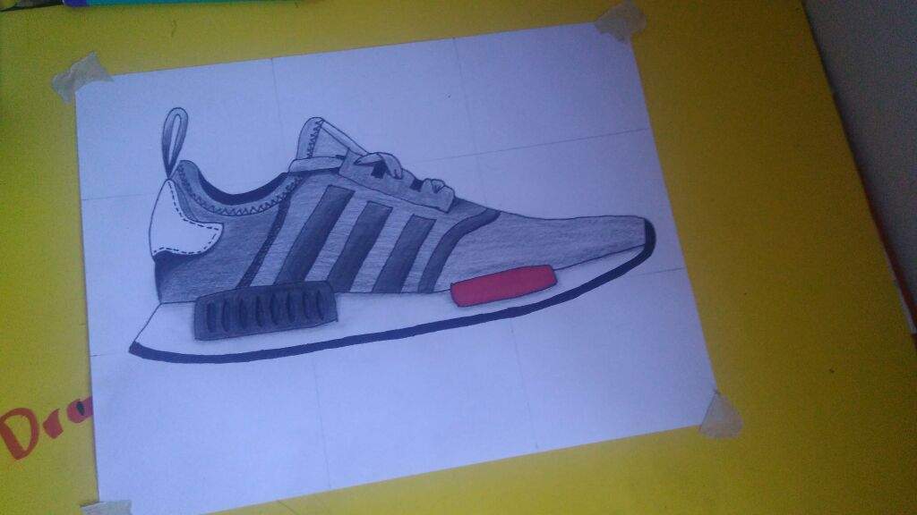 1024x576 Drawing The Adidas Nmd 'ligth Onyx' Dibujarte Amino - Nmd Drawing