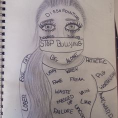 No Bullying Drawing at PaintingValley.com | Explore collection of No ...