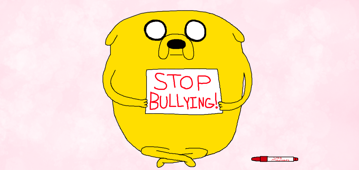 1240x588 stop bullying! - No Bullying Drawing