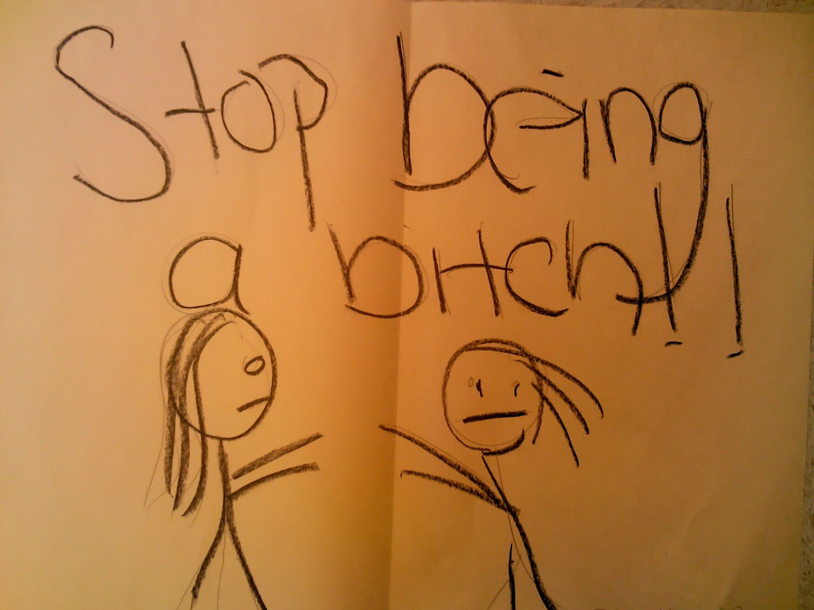 Stop Bullying Drawings Easy - bullying
