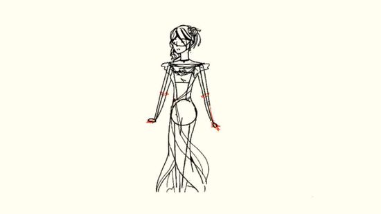 550x309 how to draw like a fashion designer steps - No Drawing