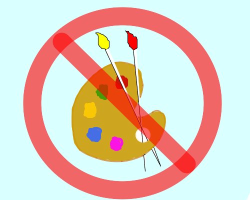 500x400 no drawing a signs speedpaint drawing - No Drawing