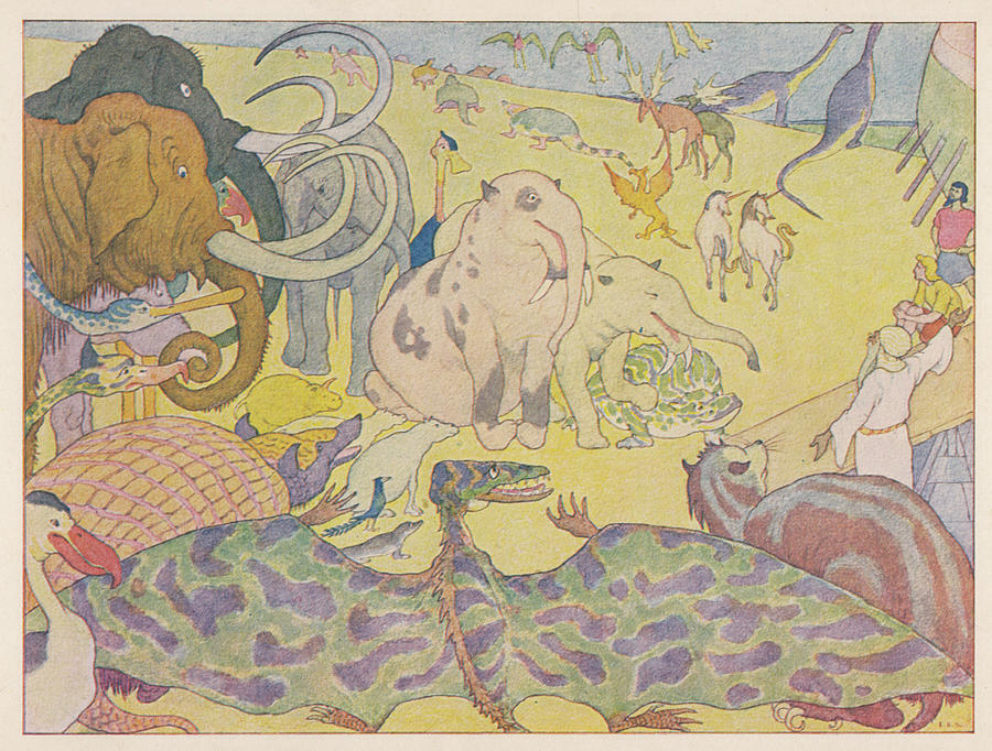 900x682 noah's ark - Noahs Ark Drawing