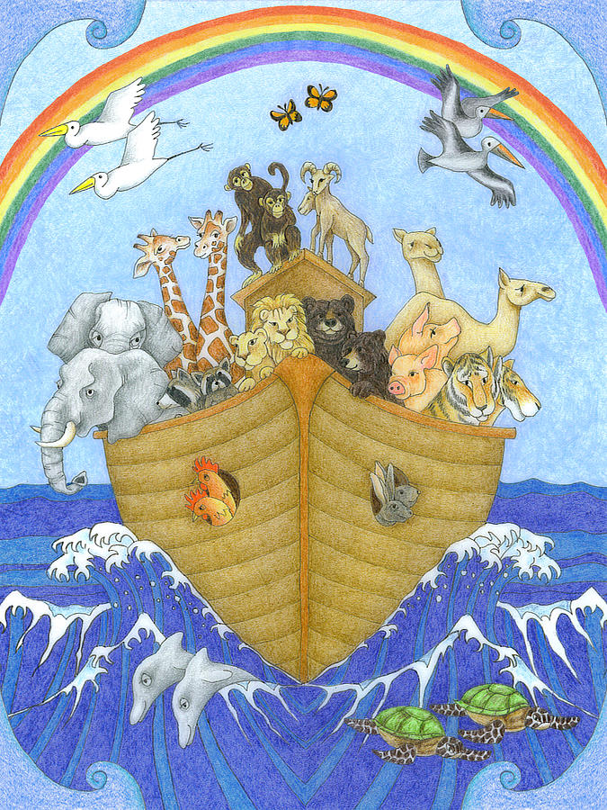 675x900 noah's ark drawing - Noahs Ark Drawing