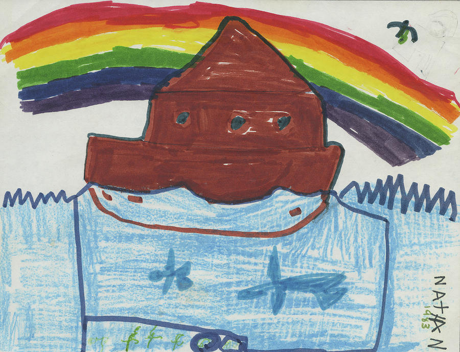 900x689 noah's ark drawing - Noahs Ark Drawing