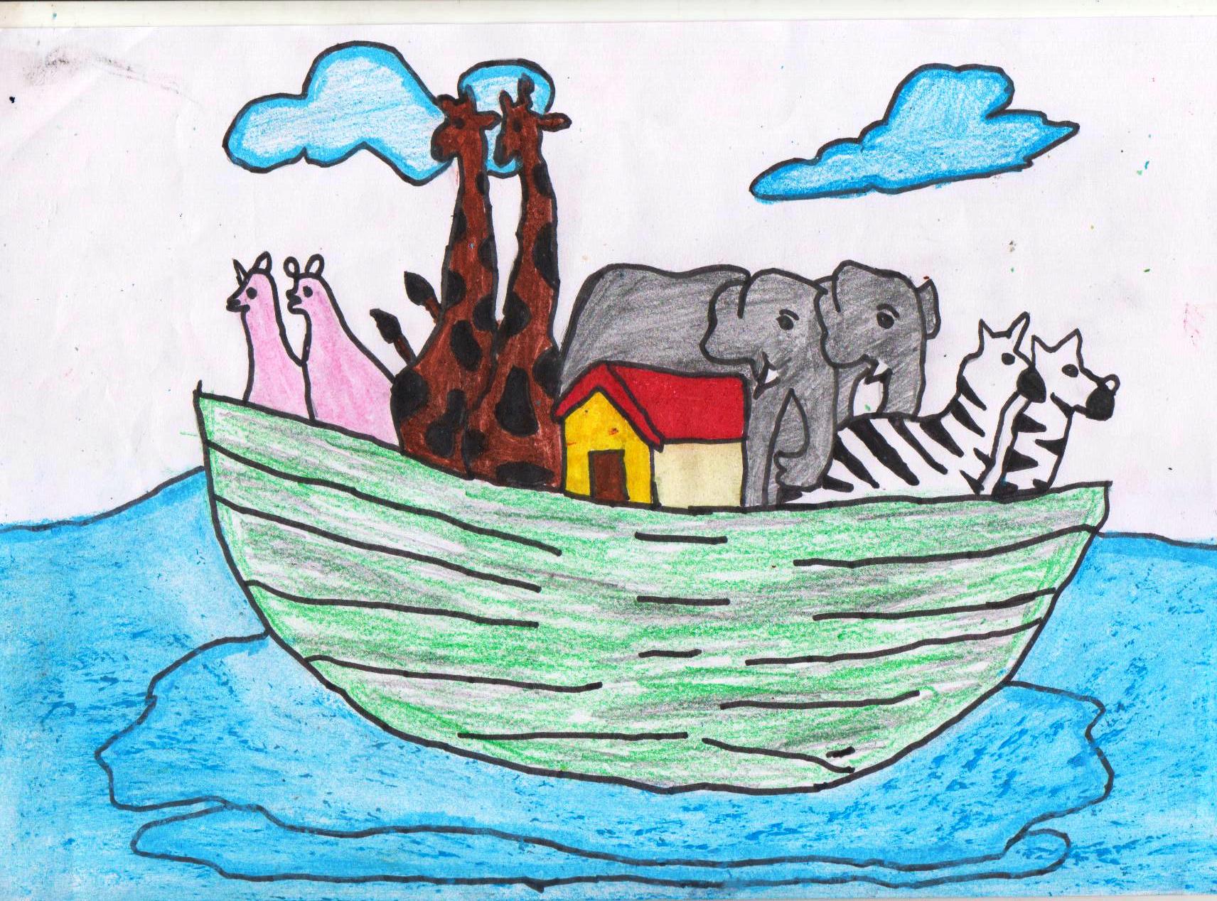 Noahs Ark Drawing at Explore collection of Noahs