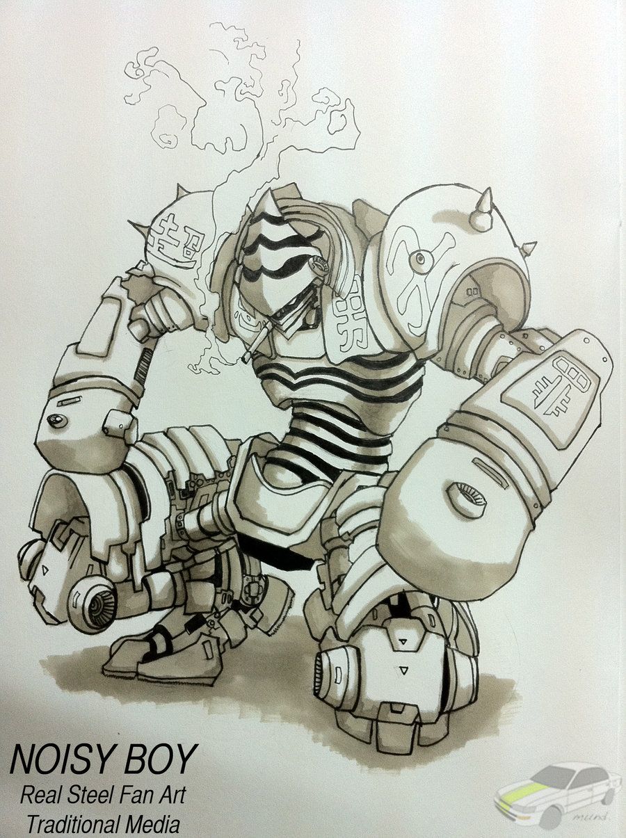 900x1205 noisy boy - Noisy Boy Drawing