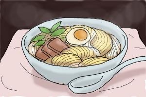 300x200 how to draw noodles - Noodles Drawing