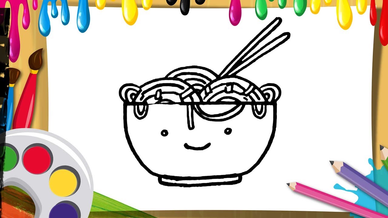 Noodles Drawing At Explore Collection Of Noodles